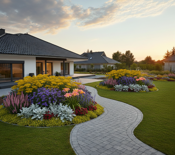 Dobes zīmējums saulainā vietā 20m2