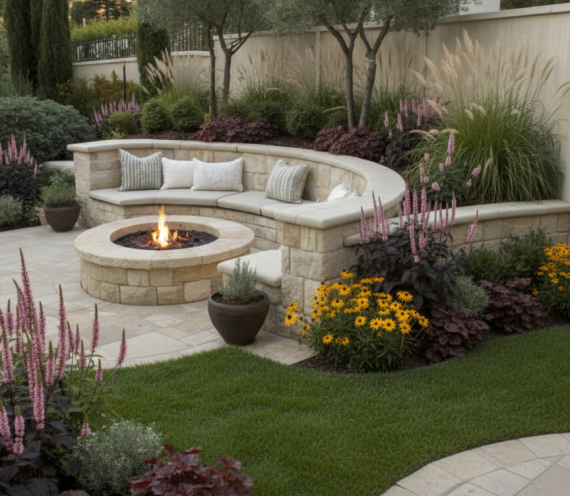 Zīmējums smilgu dobei Rīta vējš 20m2